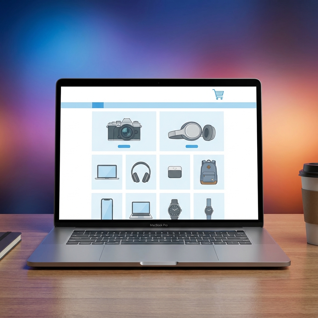 (Demo Produk) Template Website Toko Online Premium